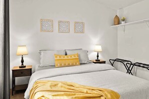 Simple and comfortable bed
