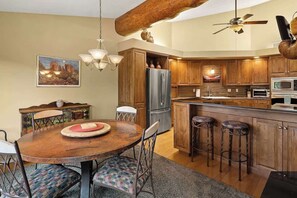 Indoor dining area