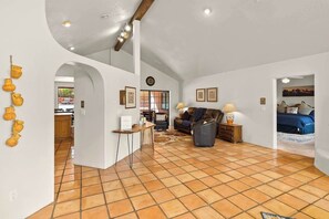 Spacious living room