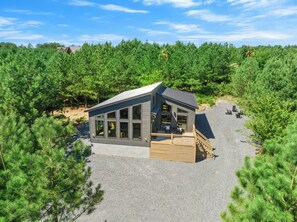 The stunning design, with wall of windows, is a guest favorite.