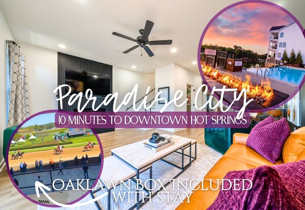 Welcome to Paradise City - a Modern Townhouse Located on Lake Hamilton near Downtown Hot Springs