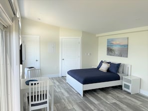 Comfortable queen-sized bed
