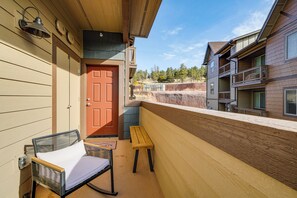Private Balcony | Access via Living Room