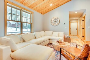 Living Room | Central Heating & A/C | Main Level