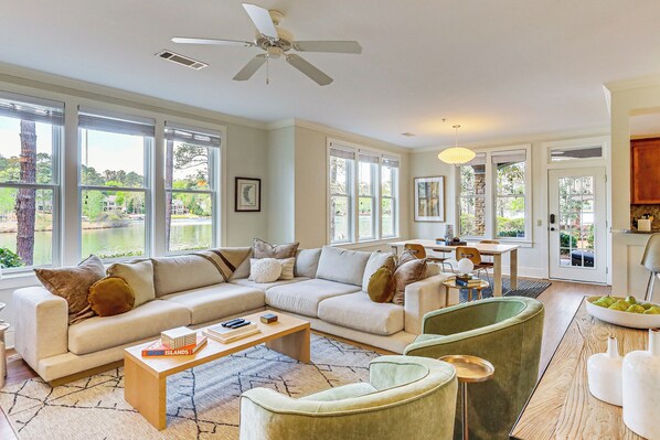 Greensboro Vacation Rental | 2BR | 2BA | 1,500 Sq Ft | Step-Free Entry
