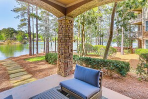 Covered Patio | Water Views