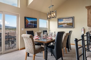 Dining Area With Mountain Views