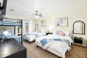 Oversized master w/ 4 beds