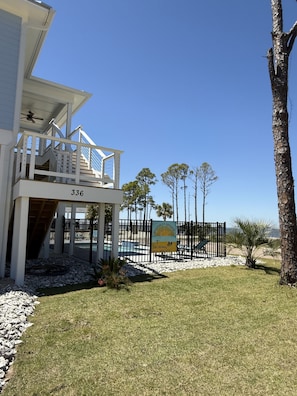 Driveway view of home