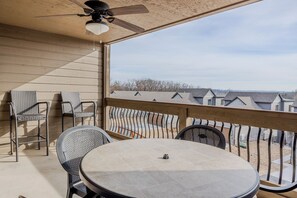 Private, Covered Balcony One