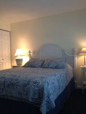 Our comfortable bedroom!