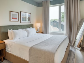 Four beautiful bedrooms - 2 king beds and 2 queen beds.