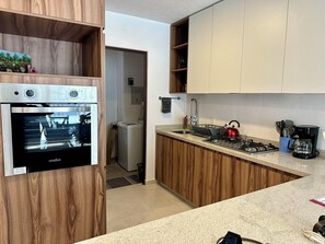 Kitchen with oven
