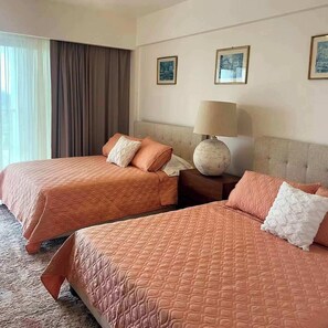 Plenty of room for everyone in our spacious bedrooms.