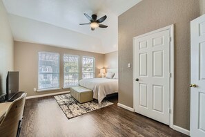 Primary Bedroom with king sized bed