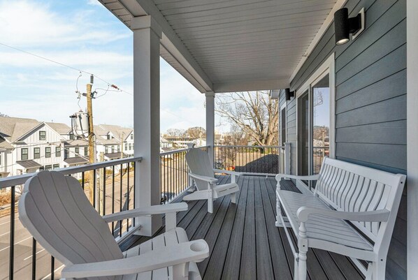Come relax on the deck.