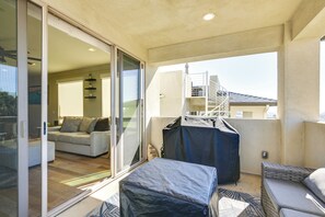 Furnished Balcony | 2nd Floor | Gas Grill | Gas Fire Pit