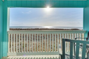 Private Balcony | Ocean Views | Outdoor Dining Area