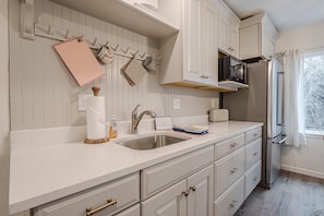 All the essentials for a home-away-from-home experience.