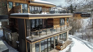 Third Floor Deck Hot Tub and Second Floor Deck 