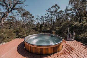 North facing ultra private hot tub