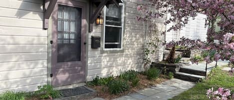 Entrance to loft
