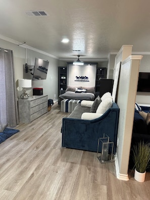 Queen Bed & Sofa Bed