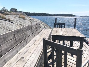 Cosy spot by your own jetty