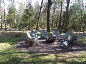 And Warm UP around the Campfire!  Wood of course is Provided! 