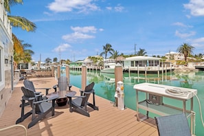 Ground floor fishing deck