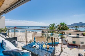 Aussicht vom Ferienhaus [Sommer]