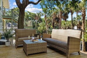 Outdoor seating space for your group!