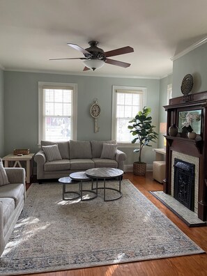 Open family room
