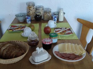 Repas de petit déjeuner