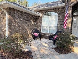 Outdoor court yard