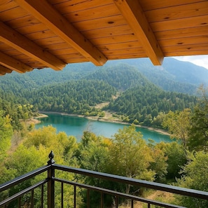 Lake view from the room