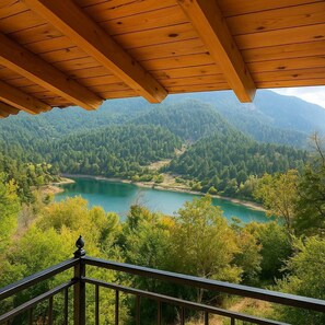 Lake view from the room
