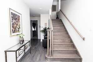 Leading Staircase to upper level