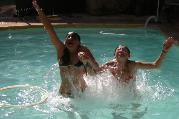 Schwimmbad des Ferienhauses