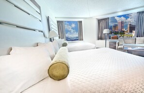 Two queen beds + a sofa bed = ultimate comfort!