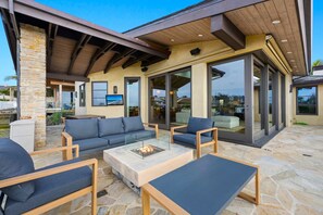 Main level outdoor living