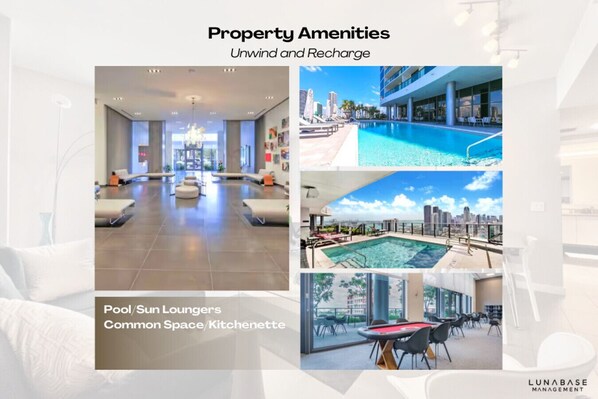 Luxury living meets everyday ease. From sunrise pool dips to sunset sauna sessions, our building amenities redefine what comfort should feel like.