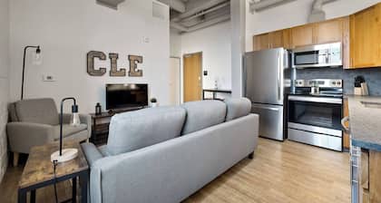 1bd Modern Loft in DT Cleveland