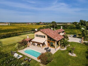 Autumn, Garden, Pool, Spring, Summer