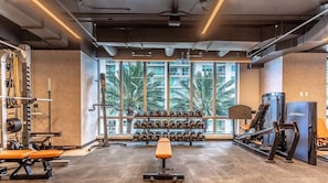 Cardio and weigh equipment