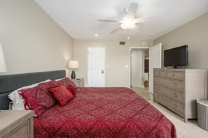 Smart TV in bedroom