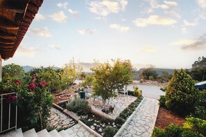 Private garden of the property
