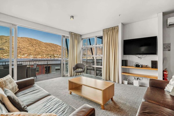Spacious living area with seamless indoor-outdoor flow.