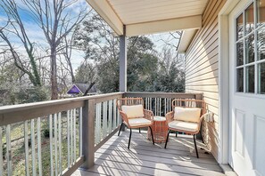 Private outdoor sitting area