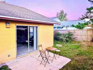 Fully fenced backyard so ideal for families
